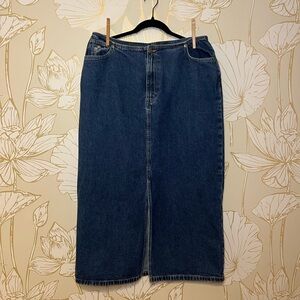Caribbean Joe CJ Blues Vintage Denim Skirt - Size 16